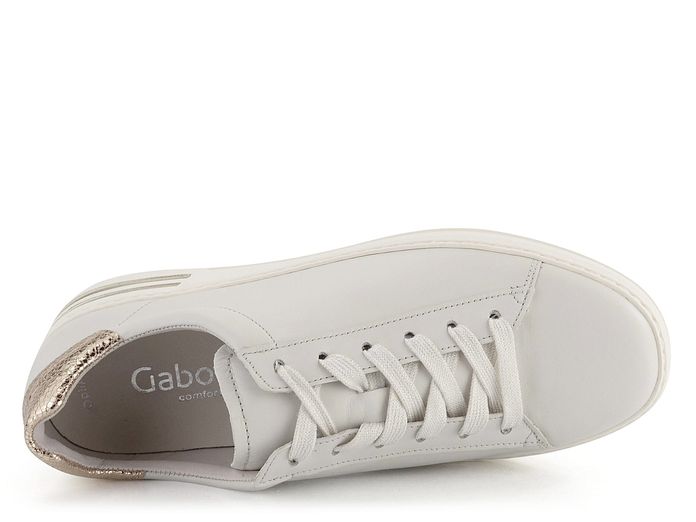 Gabor tenisky offwhite/platino 46.395.62