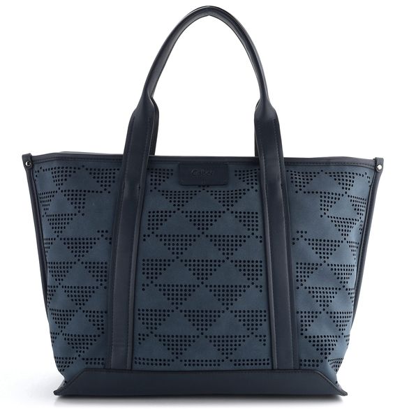 Gabor tmavě modrá shopper kabelka se vzorem Talina Dark Blue 010612