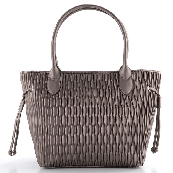 Gabor shopper kabelka Granada Wave Metallic Taupe 011245