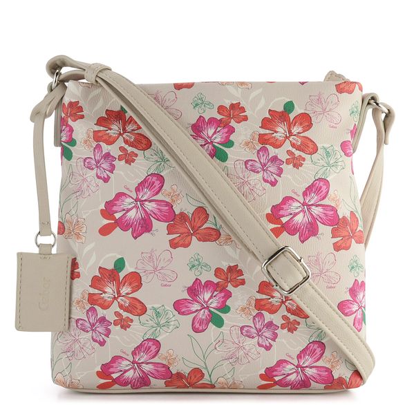 Gabor květinová crossbody kabelka Sophia Mixed Beige 010606