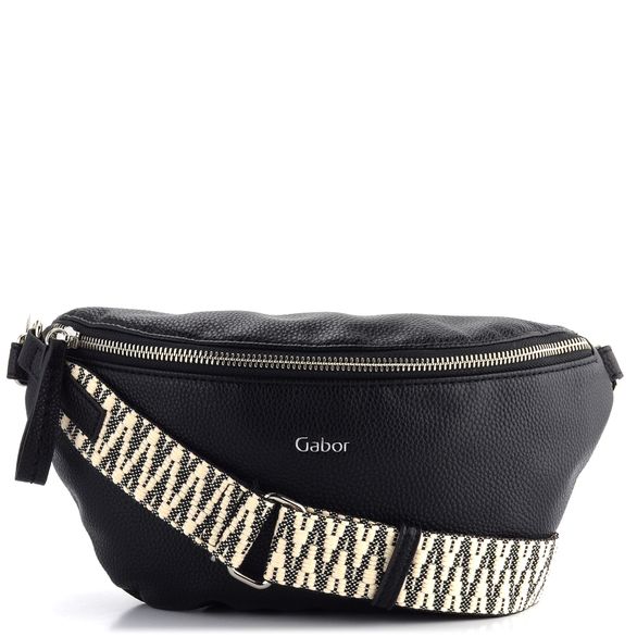 Gabor crossbody kabelka/ledvinka Silena Black 010594