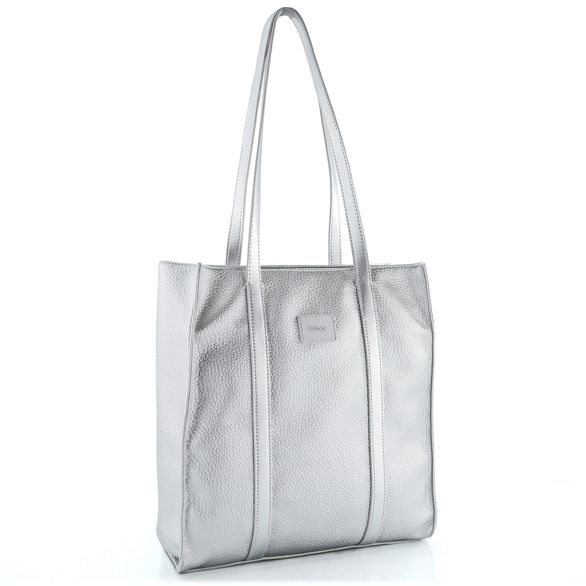 Gabor metalická shopper kabelka Elfie Silver 011639