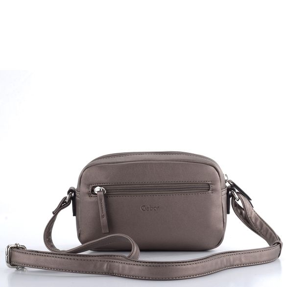 Gabor malá crossbody kabelka Dyana Metallic Taupe 011218